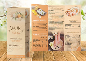 Nail Salon Brochures