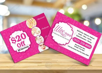 Nail Salon Postcards