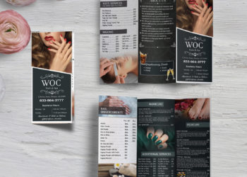 5 cách thiết kế Brochure Nail Salon chuẩn – đẹp – hấp dẫn
